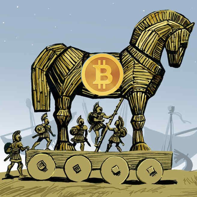 Is a world power about to pull the ultimate financial coup? Riding a Bitcoin Trojan Horse?!? (Part I)